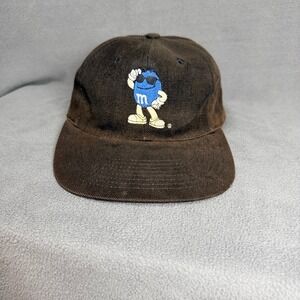 Vintage M&M's Studios Snapback Hat Brown Y2K Mars Candy Cap
